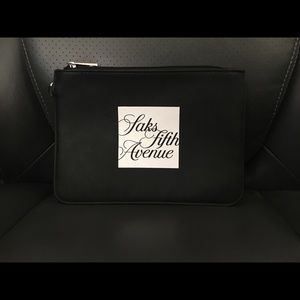 Saks Fifth Avenue Wristlet Styled Pouch